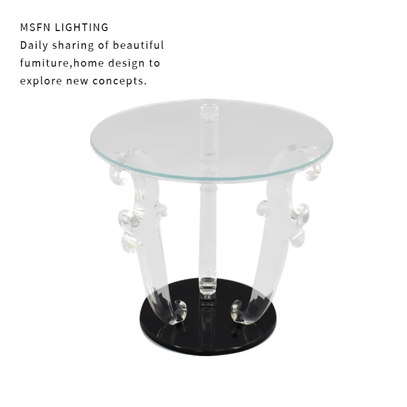 Pequeña mesa de centro creativa para el hogar