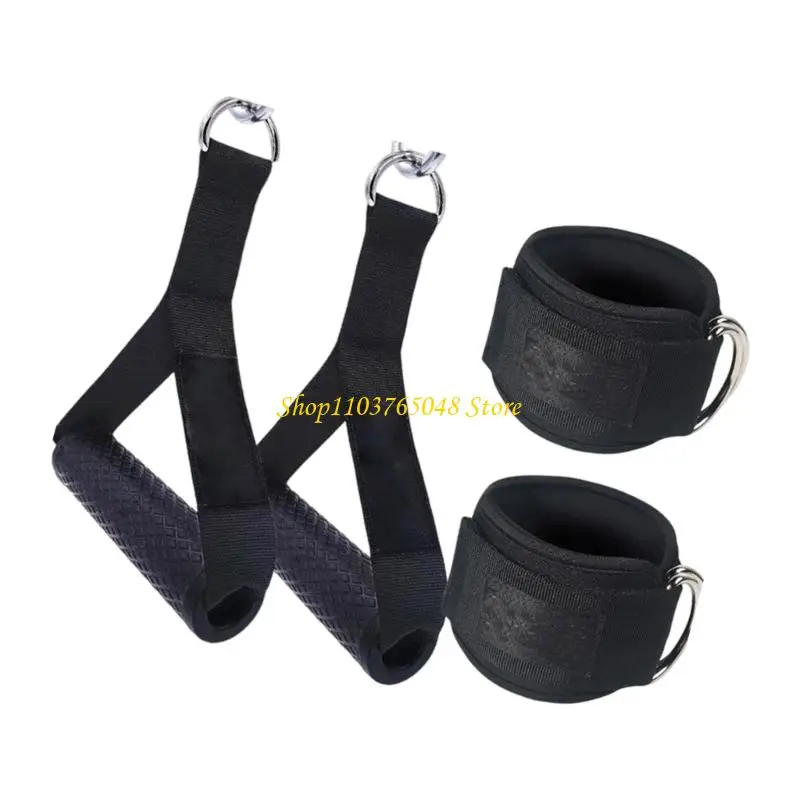 R53E 1 Pair Grip Handle Attachments for Pull up Bar, Resistance Bands, Barbells, Fitness Equipment Pullup Handle Attachments