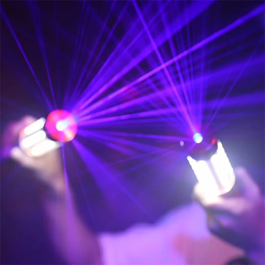 

Thrisdar Champagne Bottle Glorifier LED Champagne Bottle Service Sparkler Light LED Laser Strobe Baton For Nightclub Party Decor