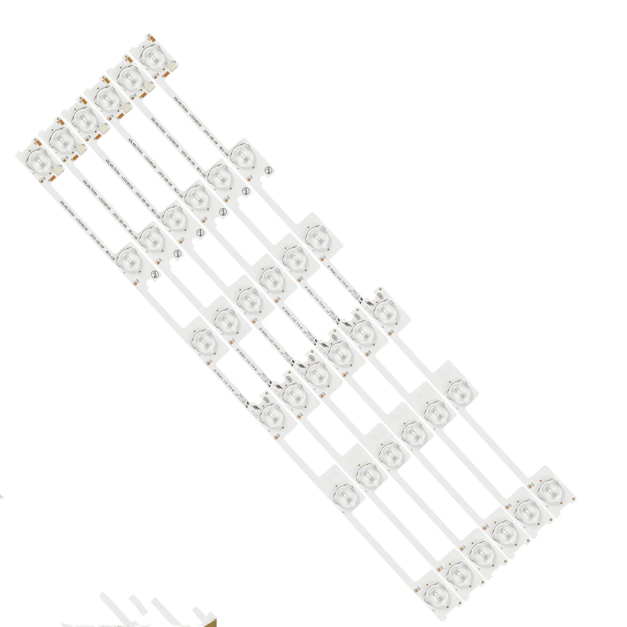 

6/30/60/150/300 шт. светодиодная лента для подсветки 6LED 6V для Ph48s61dg L48f50slim kdl48mt539u Ph48 gcu2 L48t20smart