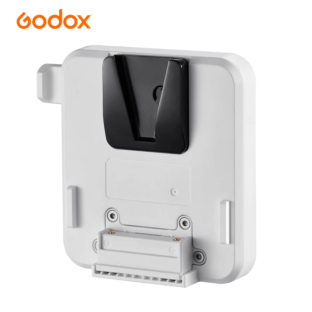 

Переходная пластина батареи Godox ML-VMA с V-образным креплением для светодиодной видеолампы ML80Bi ML150Bi