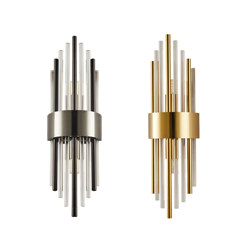 أباجورة المطبخ الإضاءة 110-240 فولت LED بريق محايد 1 قطعة/2 قطعة أسود/الذهب الشمال نمط غرفة الديكور العناصر