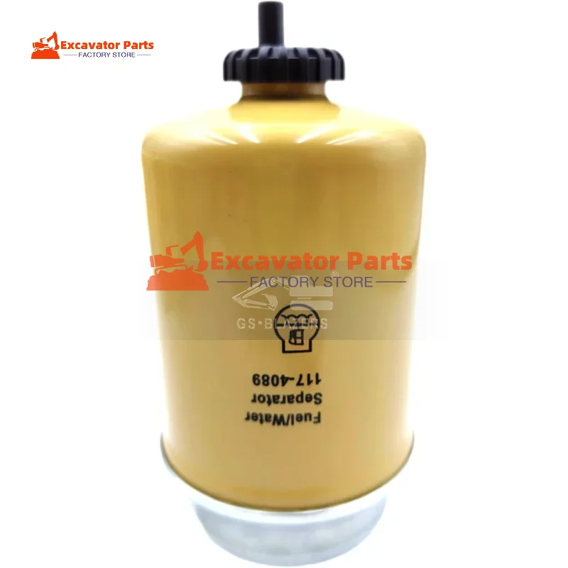 6/Pack 117-4089 Fuel Water separator Filter Replacement For Caterpillar 312C 315C 318C 320B 325B 330B EXCAVATOR