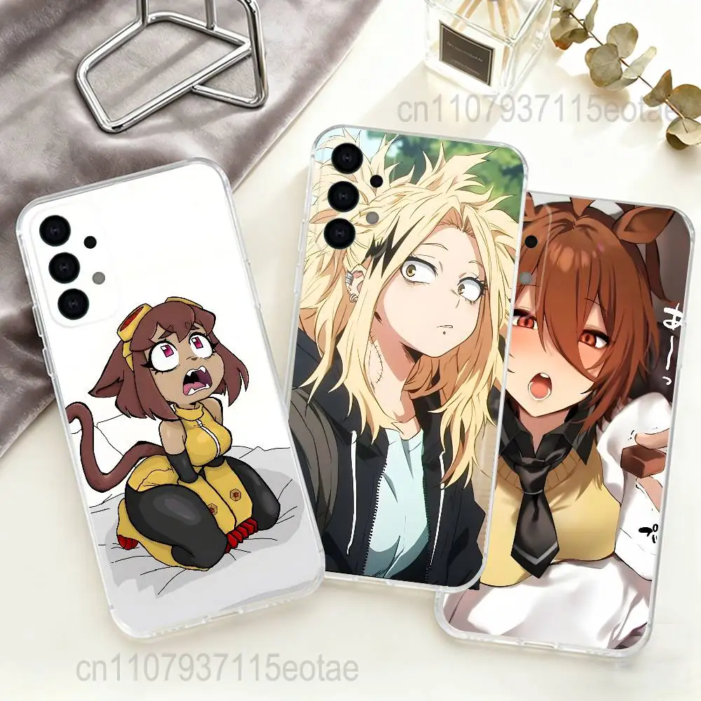 Uma Musume Agnes Tachyon Shockproof Clear Case For Samsung Galaxy S30,S25,S24,S23,S20,S21,S22,S10,5G,FE,lite,PIus Cover