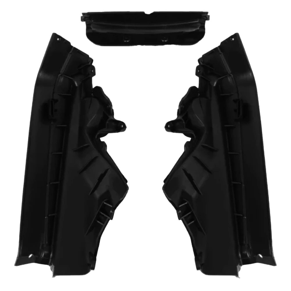 3Pcs Engine Upper Compartment Partition Panel Set for BMW X5 X6 E70 E71 E72 51717169419 51717169420 51717169421