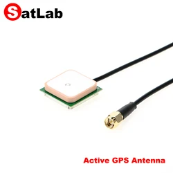 30dB Active 1575.42MHz GPS GNSS Antenna SMA male SMA-J,GPS GLONASS Galileo BeiDou