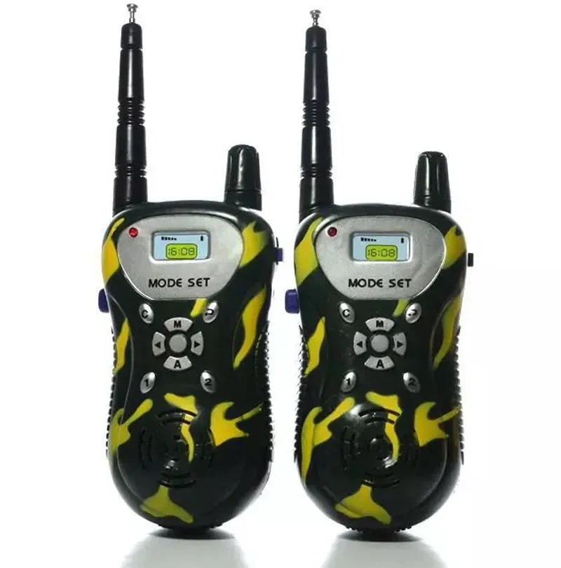 Novelty Walkie Talkie Toys kids Children Simulation Intercom Camouflage Military Style