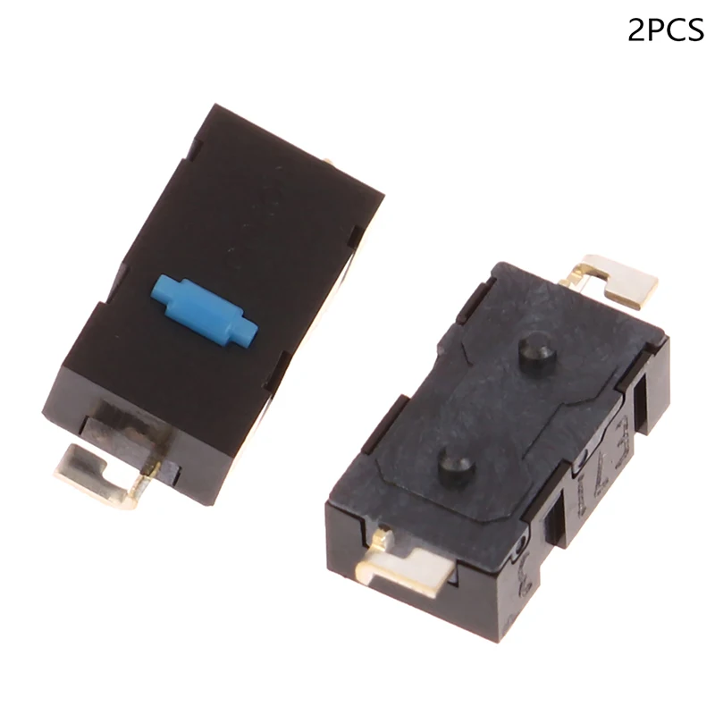 2PCS/Lot D2LS-21 D2LS-11 2PINS Blue Dots Anywhere M905 G903 G502 Mouse Microswitch