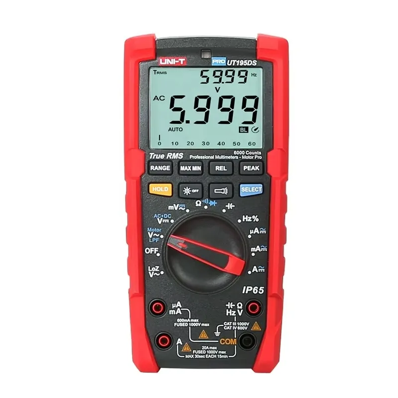 UT195DS Professional Multimeter DC 1000V  20A