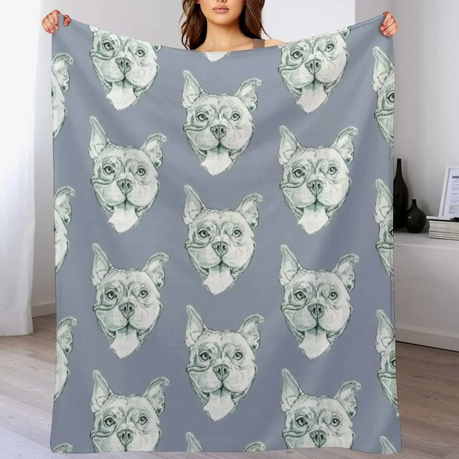 

Happy Hippo boy Throw Blanket Decorative Beds Picnic Polar Sofas Blankets