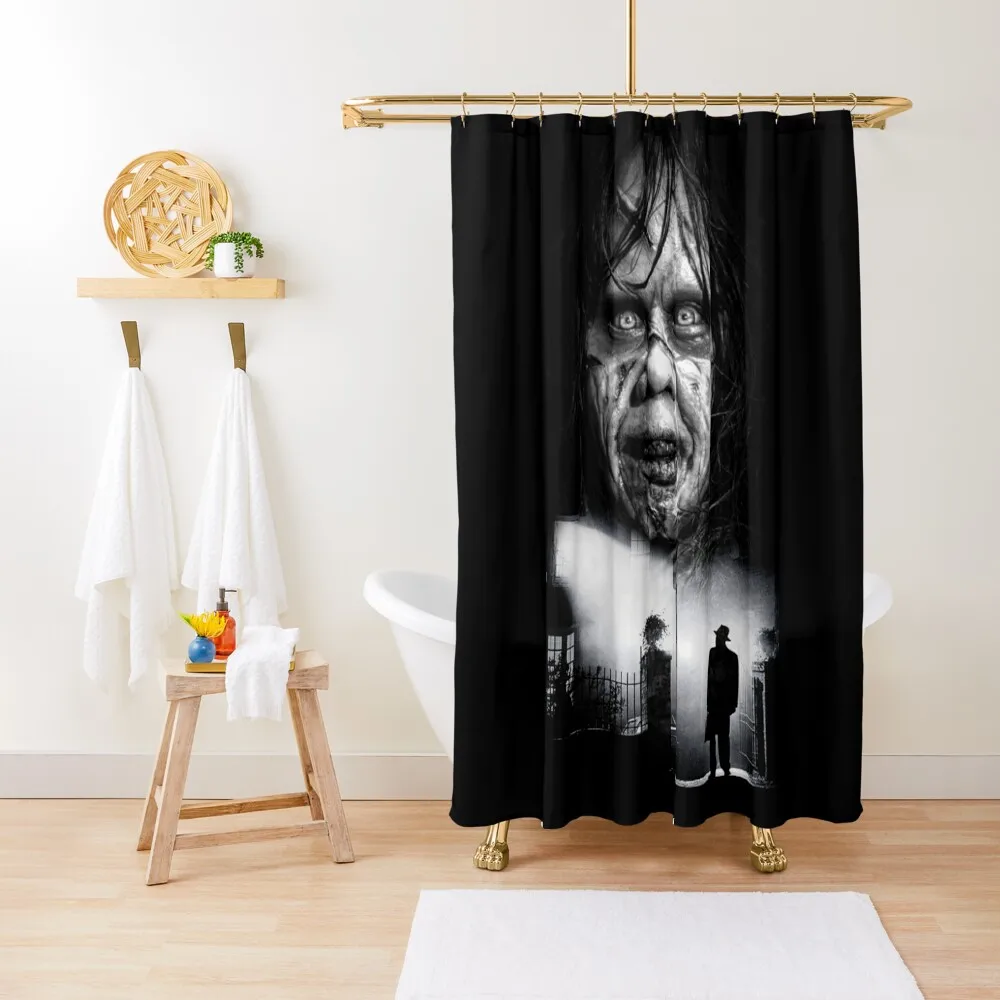 

The Exorcist Shower Curtain Curtains For Bathroom Elegant Bathroom Curtain Bath Curtains Anime Shower Curtain