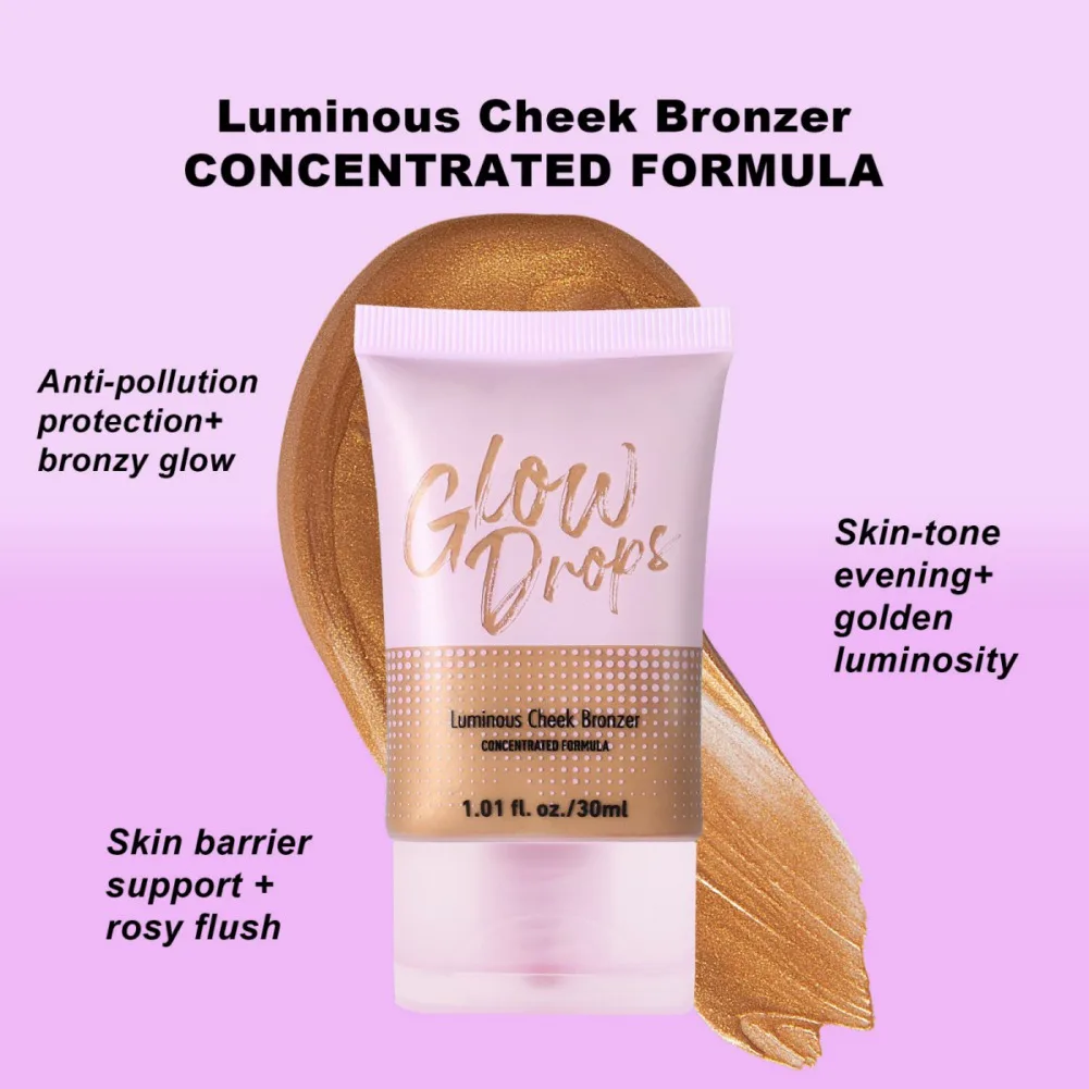 30ml Glitter Liquid Foundation Cream for Face Body High Coverage Makeup Long-Lasting Shimmer Body Waterproof Highlighter Cream