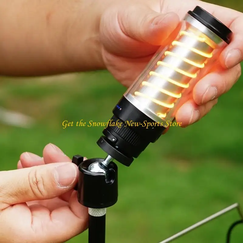 E56D Regulable Camping Light Poles Aluminum Construction Hanging Lamp Stand