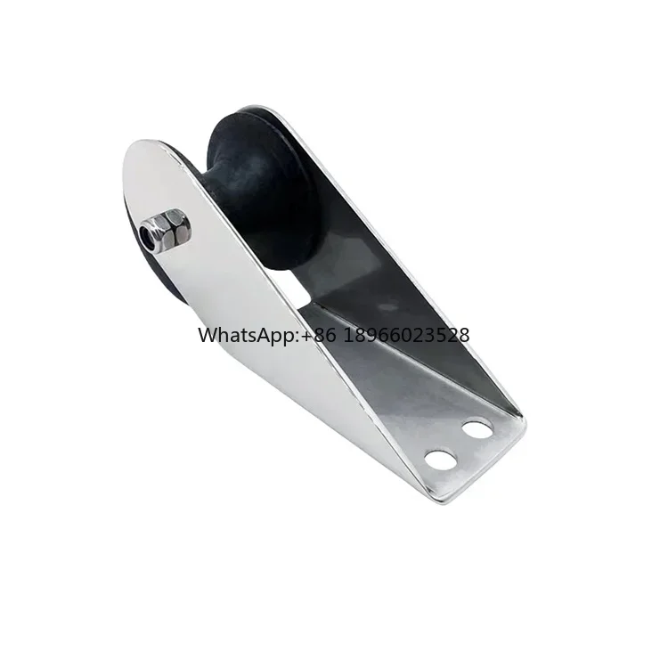 Marine Deck Hardware Anchor Bow Roller 316 Stainless Steel High Polished Bow Roller Bracket for Sailboat Yacht Boat