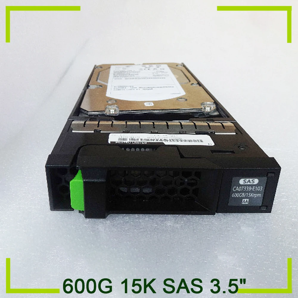 

HDD For Hard Disk 600G 15K SAS 3.5" Hard Drive DX80 DX90 S2 CA07339-E103 CA05954-1256