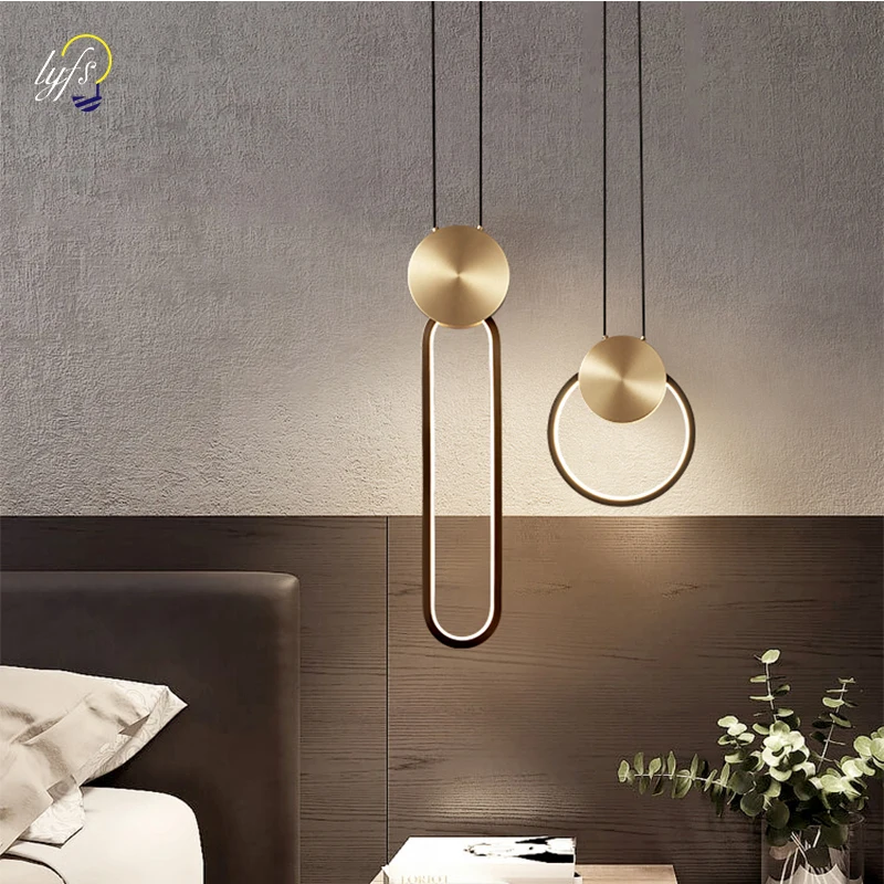 

Nordic LED Pendant Lights Indoor Lighting Hanging Lamp Home Decoration For Bedroom Living Room Aisle Stairs Bedside Light