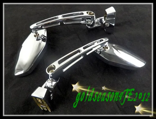 Motorcycle Chrome Mini Sport Mirrors for Yamaha YZF  Suzuki GSXR  Honda CBR  Kawasaki Ninja