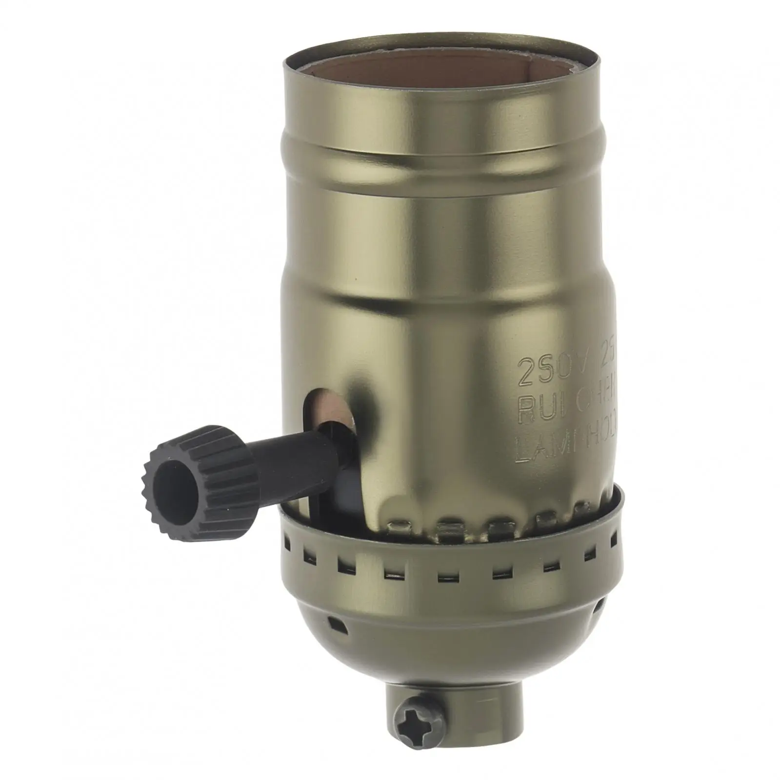 E26 E27 Vintage rétro Edison suspension douille de lampe Base de lumière bricolage accessoires E26 vis moyen support de lampe douille avec interrupteur à bouton