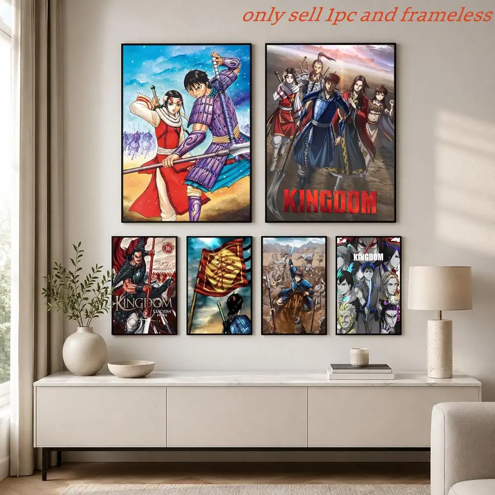 Hero Cartoon Kingdom K-Kingudamu Poster Posters Sticky HD Quality Poster Wall Art Painting Study Wall De