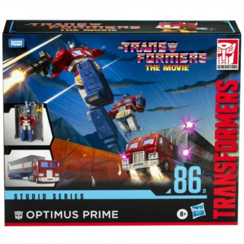 Oryginalny Takara Tomy Transformers SS-86 31 C-Class Optimus Prime ruchomy robot Anime Model postaci zabawka prezent kolekcja Spot