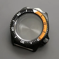 42mm SKX007 Watch Case Sapphire Crystal Glass Fits NH35 NH36 4R 7S Movement 28.5mm Dial With Bezel Insert Men Watch Repair Parts