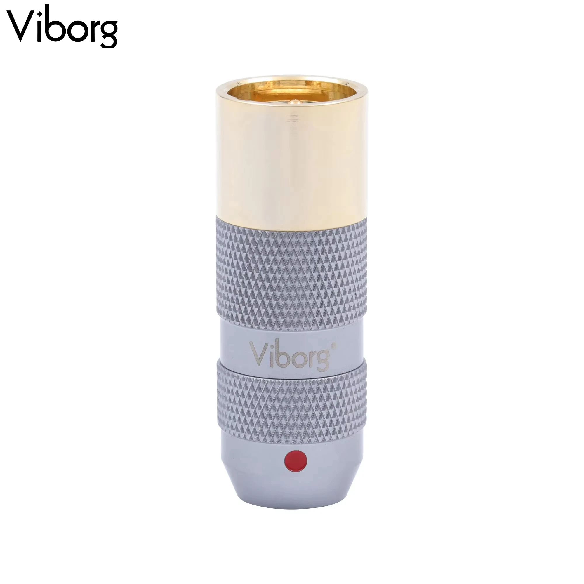 Viborg Premium XLR Male Connector 99.9998% Pure Copper Female Male XLR 3pin Jack Plug Terminal for MIC Headphone Cable Balance