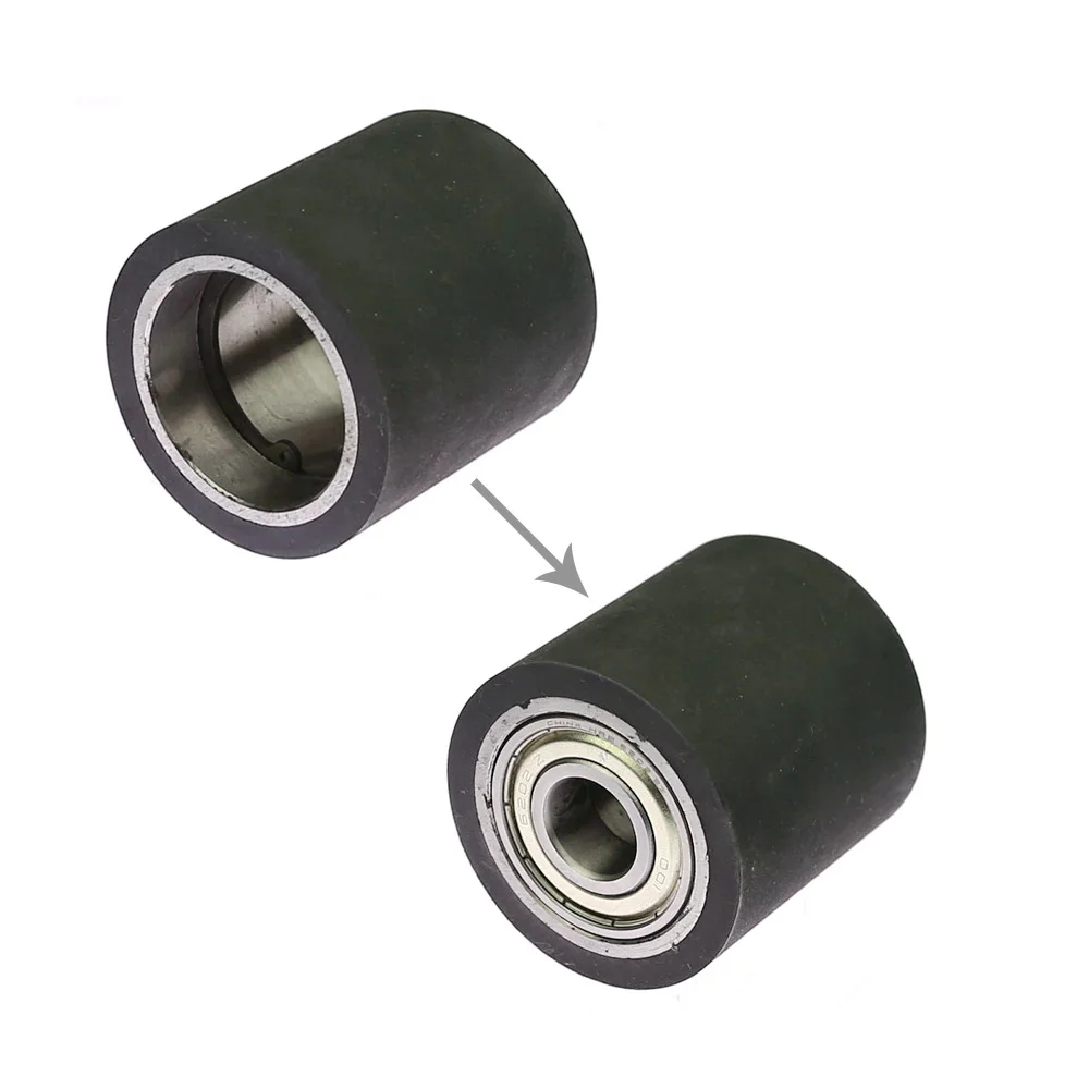1 stück 50*50mm Gummi Kontaktieren Rad Gürtel Grinder Ersatz Teil