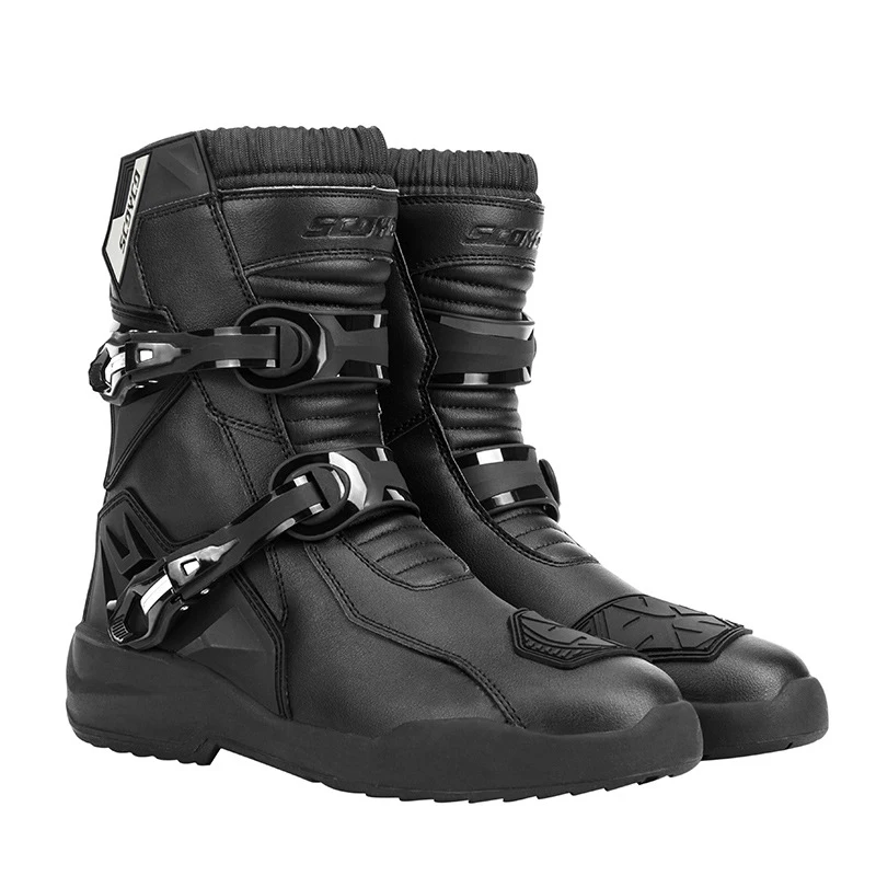 

Motorcycle anti-fall riding shoes anti-slip wear-resistant waterproof breathable tension boots motorcycle cross-country equipmen