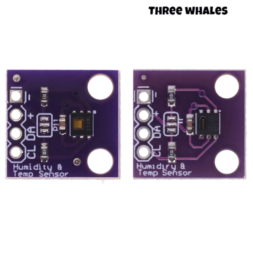 IIC I2C GY-213 GY-213V-SHT20 SHT20 HDC1080 Temperature Humidity Measure Sensor Module Breakout Transducers Board 2.7uW 1.5V 3.6V