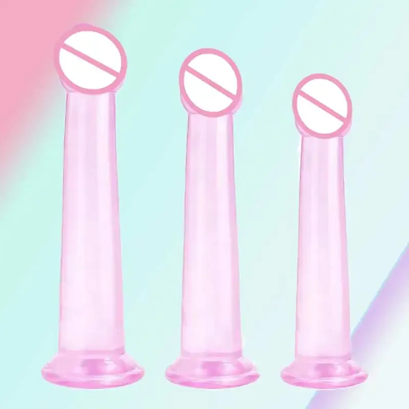 قضبان اصطناعية واقعية مع شفط كأس الديك القضيب الإناث الاستمناء المكونات الشرج الكبار المثيرة مثلي الجنس لعبة الجنس للنساء المهبل G-بقعة 18 +