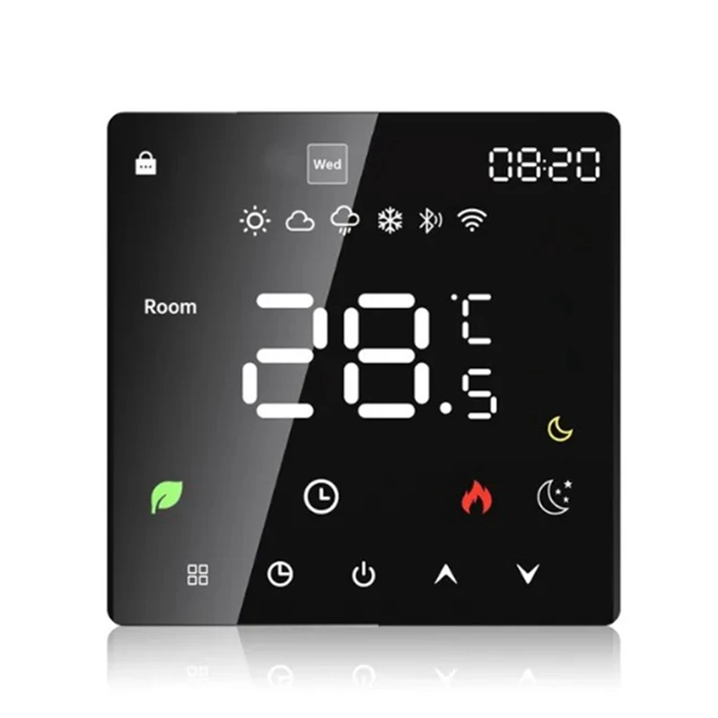 Умный термостат для теплого пола Tuya, Wi-Fi, с пультом ДУ