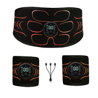 Muscle Toner Waist Abdominal Toning Belt Abs Trainer Muscle Training Workout Home Gym Fitness Equipment