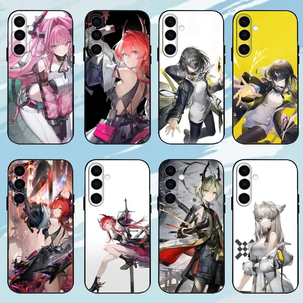

Arknights Endfield Phone Case For Samsung Galaxy A73,A72,A71,A70,A53,A52,A51,Others Soft Black Shell ll