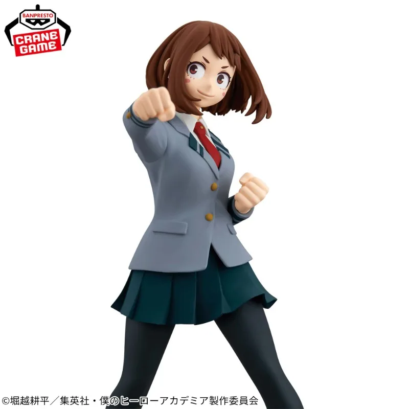 In Stock BANDAI BANPRESTO My Hero Academia GLITTER＆GLAMOURS OCHACO URARAKA Himiko Toga PVC Anime Action Figures Model Toys gifts