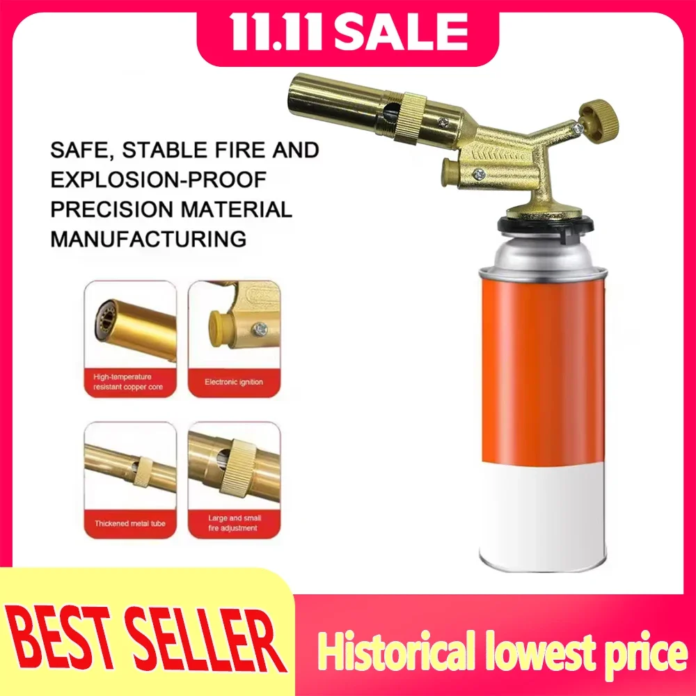 شعلة لحام موقد غاز لهب بندقية ارتفاع درجة الحرارة النحاس النحاس الغاز الشعلة لحام لحام البروبان لحام السباكة