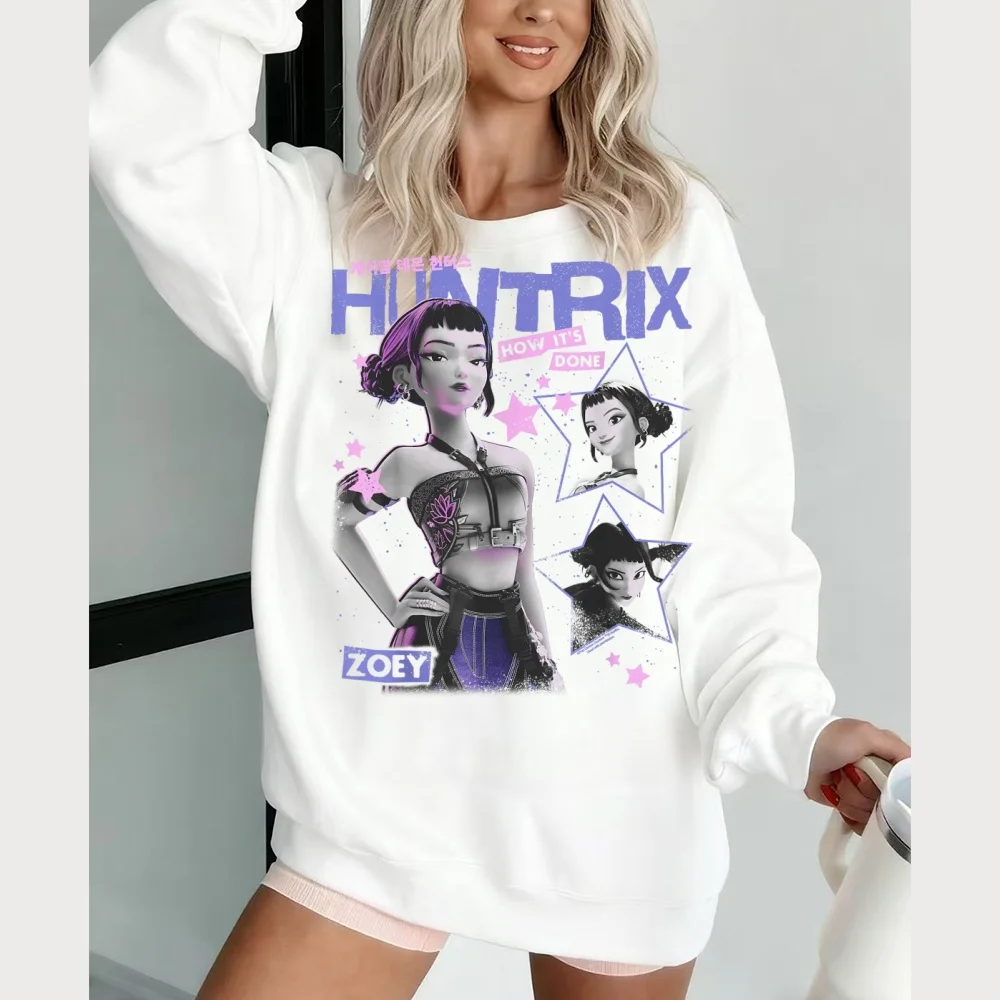 Nuovo anime popolare caccia alle streghe maglione da donna gruppo donna uomo pullover retrò streetwear 2025 felpa da film divertente calda