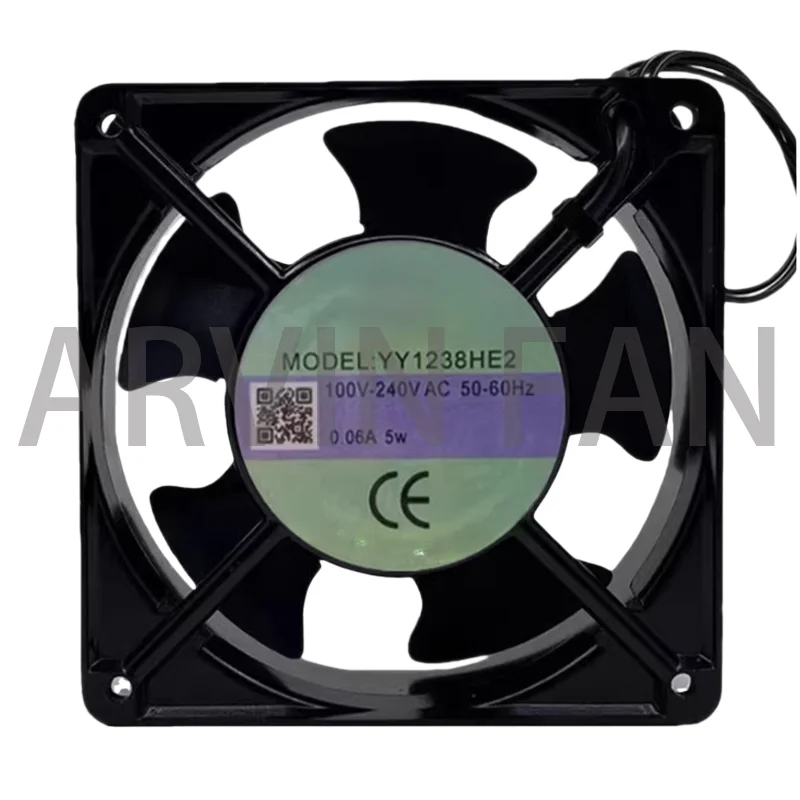 

YY1238HE2 YY1225HE2 YY1550HE2 Осевые вентиляторы 100–240 В