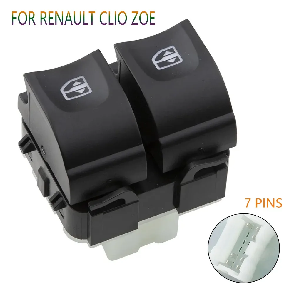 

Electric Power Window Switch Lifter Control Button Parts for RENAULT CLIO Mk4 TRAFIC Mk3 KANGOO Mk3 CAPTUR Mk1 Car Accessories