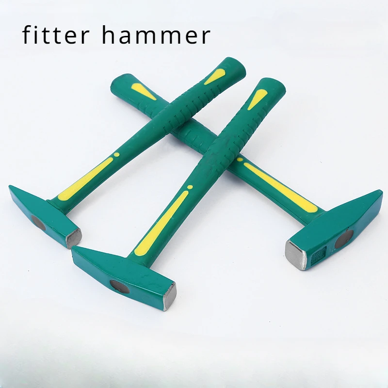 Plastic Handle Fitter Hammer Construction Site Hammer Duck Beak Flat Head Hammer Household Decoration Tool Hammer