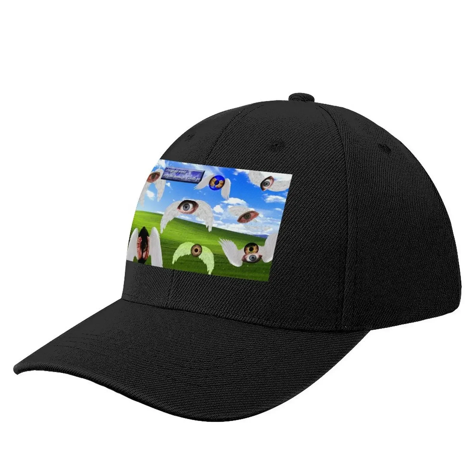 Dreamcore/Weirdcore eyes with wings Baseball Cap Dropshipping Golf Hat New In The Hat Beach Women's Men's