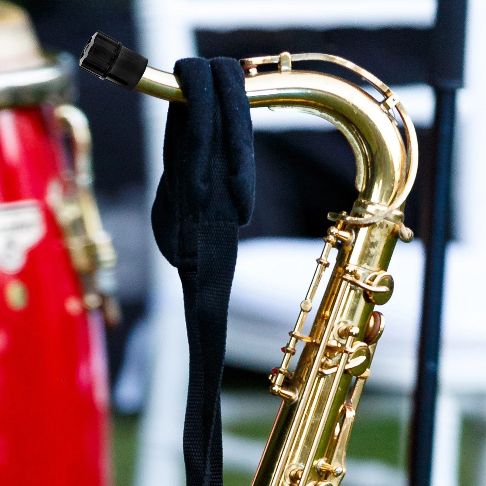 

4 Pcs Plug Saxophone Hat Professional Small Alto Replacement Chic Music Instrument Supply Part Black Accessory
