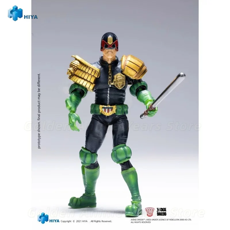 【In Stock】HIYA Exquisite Mini 1/18 Judge Dredd 10cm Super Articulated Figure Model Gift&Collection