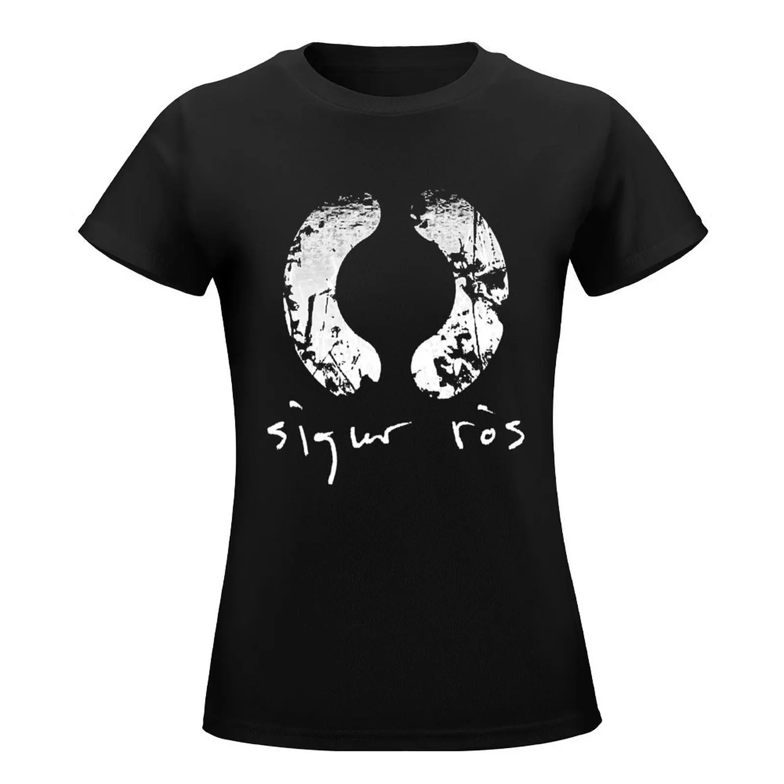 ALBUM LOGO Sigur Ros T-Shirt tees Female clothing Women's t-shirt