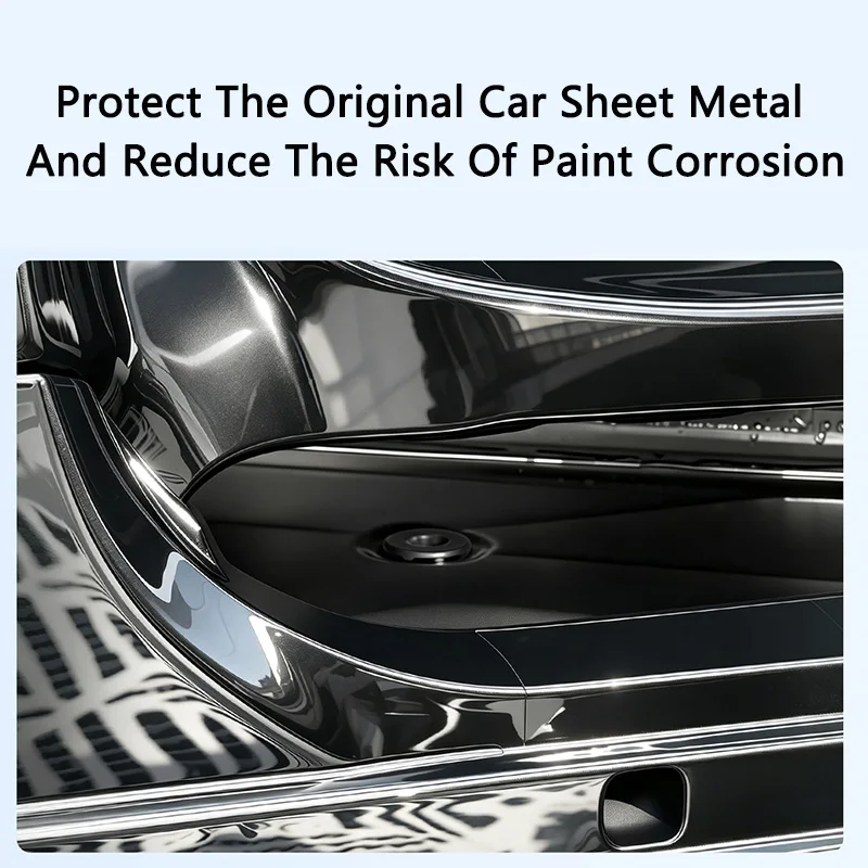 QHCP Car Middle Door Slide Hole Cover Silicone Middle Door Slide Reserved Hole Sealing Cover Clip Trim For Toyota Sienna Granvia
