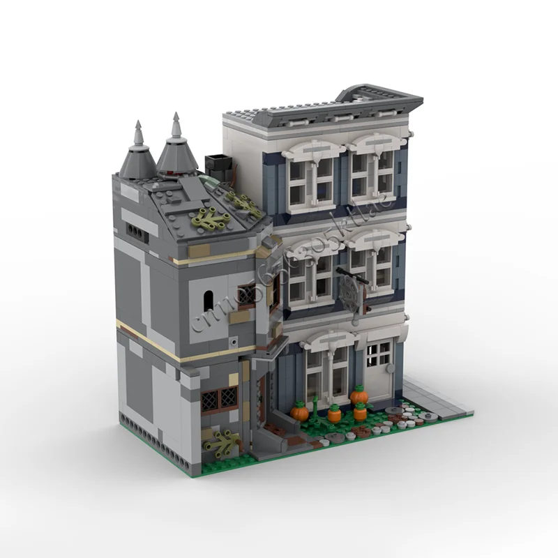 1390 parti Hot Officina di carpentiere Building Blocks Architettura retrò Modello Display Decorazione Giocattolo per bambini Regali di assemblaggio