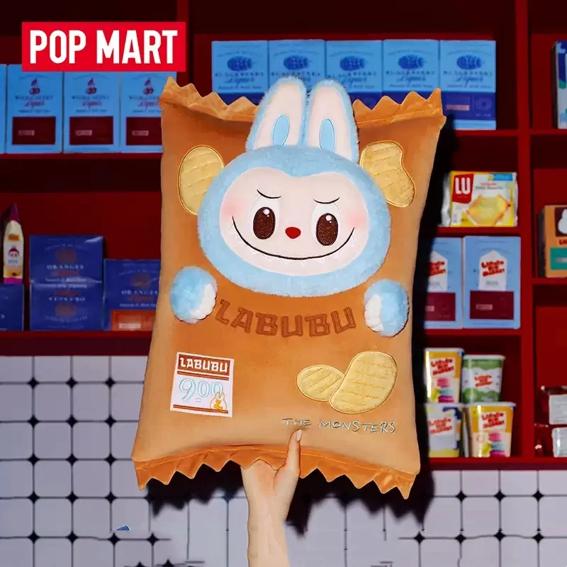 

POPMART THE MONSTERS WACKY MART Series Doll Throw Pillow Pendant Anime Action Figure Ornament Figurines Home Dolls Model Gift