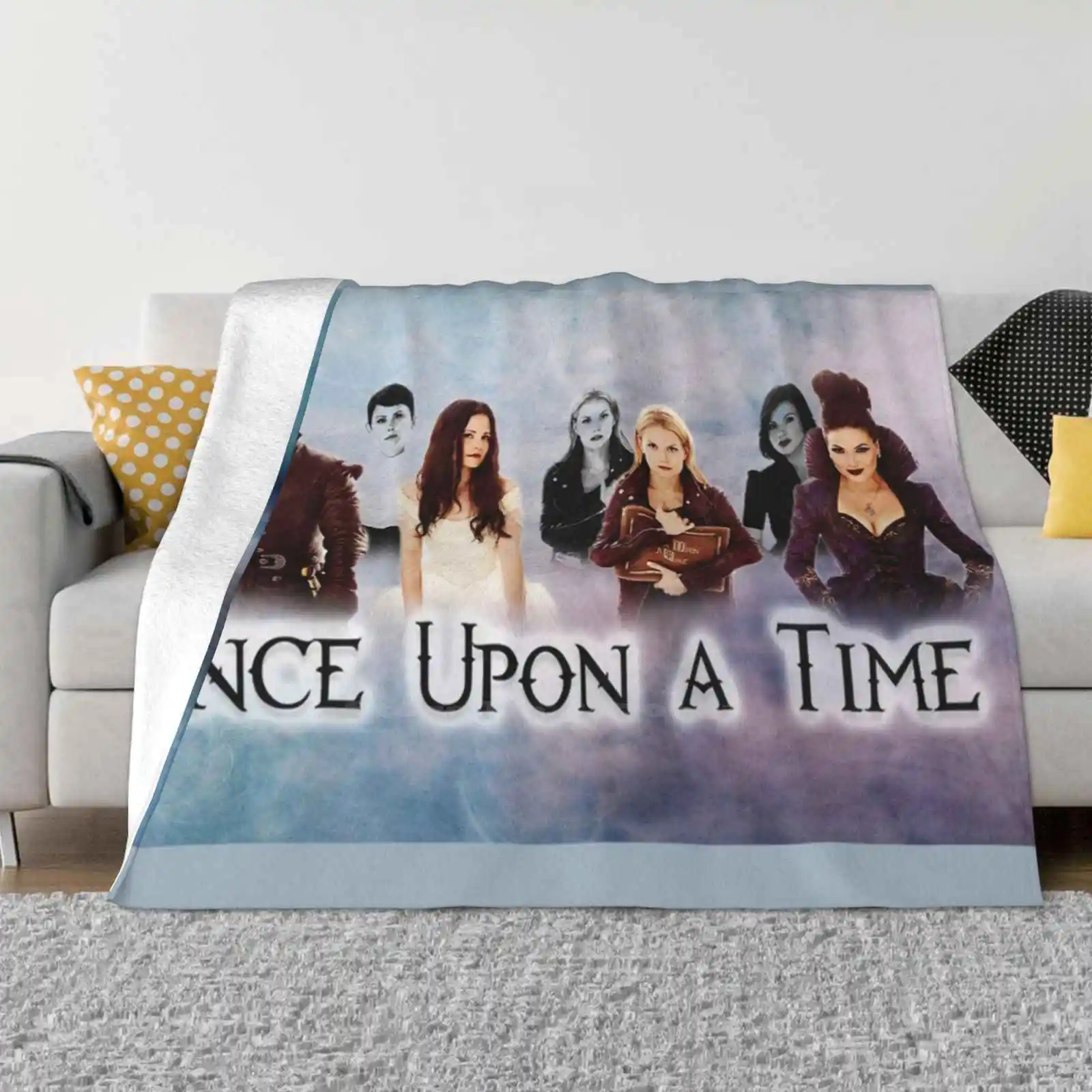 Once Upon A Time 2020 Latest Super Soft Warm Light Thin Blanket Upon Time Regina Hood Telefilm Serie Tv Usa Heart Fairy Tales