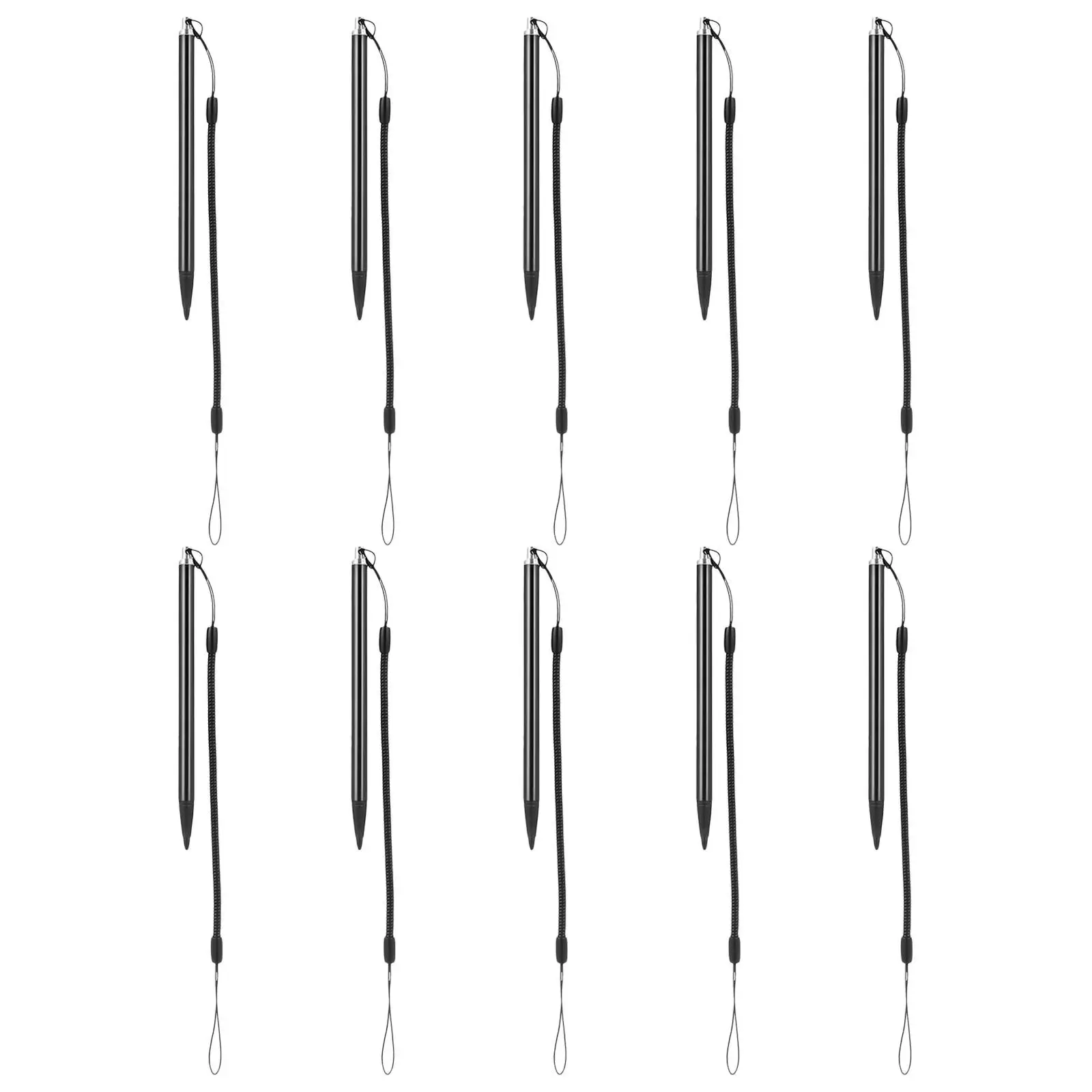 

Универсальный емкостный стилус для сенсорных экранов, 10 шт., с пружинной пружинкой для планшетов, смартфонов, электронных книг