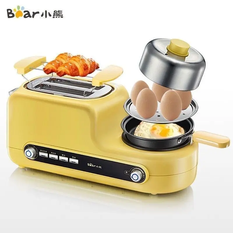 Toaster Home 2 Pieces Breakfast Toaster Bear Driver Automatic Toast sandwich maker tost makinesi