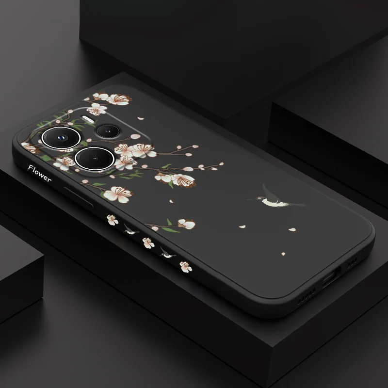 

Flower Finder Phone Case For Xiaomi Redmi Note 14 13 12 12S 11 11S 10 10S Pro Plus 15 15C 14C 4G 5G Silicone Cover